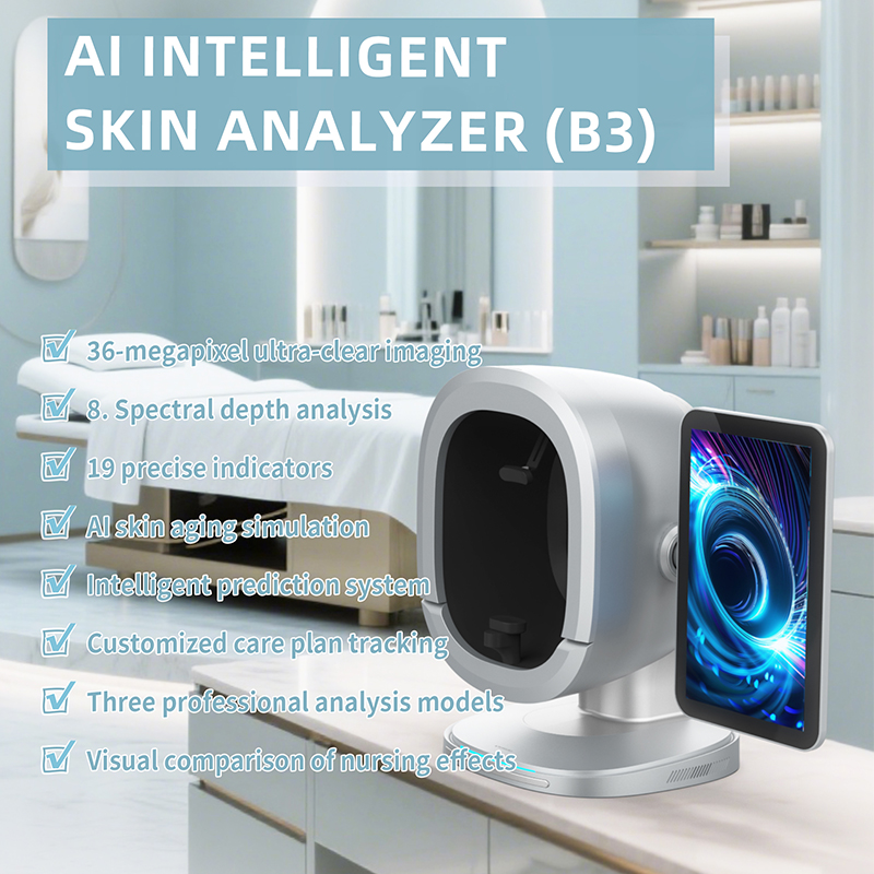 2025 New Technology 3d Automatic Skin Analyzer Face Instrument Professional Use For Hospital/clinic &amp; Beauty