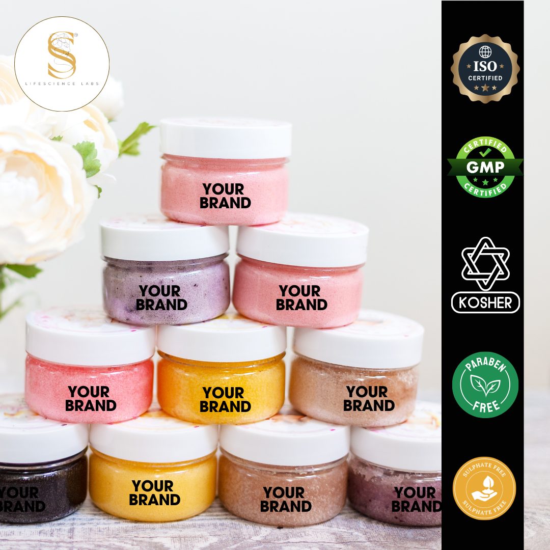 Wholesale Custom Logo Private Label Papaya Face Body Scrub Moisturising Hydrating Whitening Glowing Collagen Emu Oil OEM/ODM MOQ