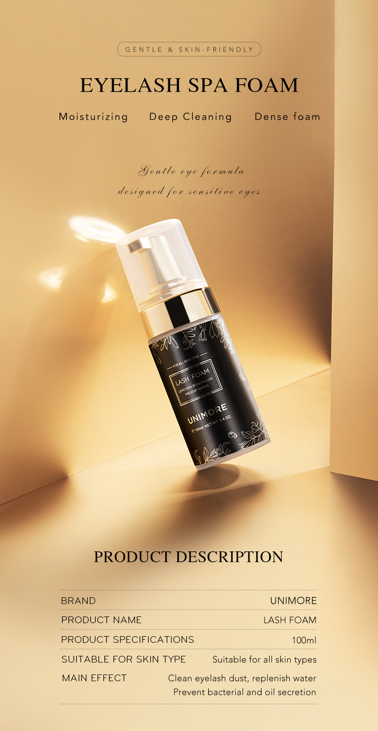 Eyelash Cleaning Foam Cleanser
