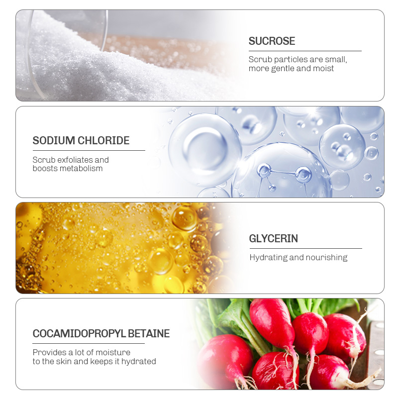 Body Scrub Natural Body Care Whitening Exfoliating Gentle Skin Care Exfoliation Fruits Sea Salt Body Hand Foot Scrub