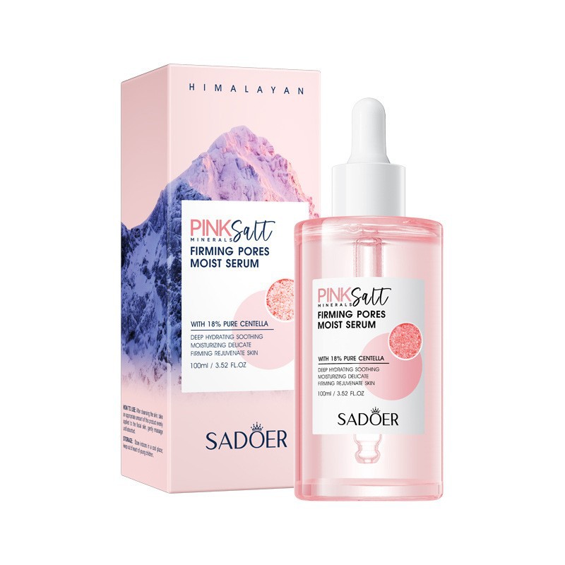 Natural Whitening Moisturizing Anti Aging Himalayan Pink Salt Pore Firming Hydrating Skincare Kit Beauty Products Skin Care Set