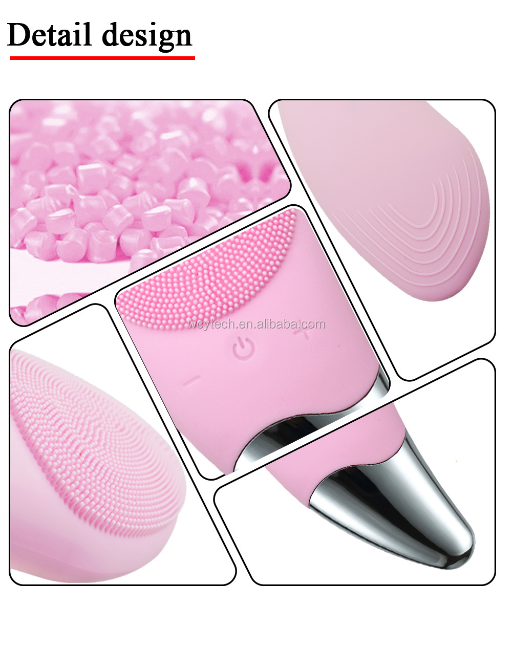 Beauty Care Products Women Favorite Face Massager Tool Silicone Cleansing Brush Face for All Kinds of Skins