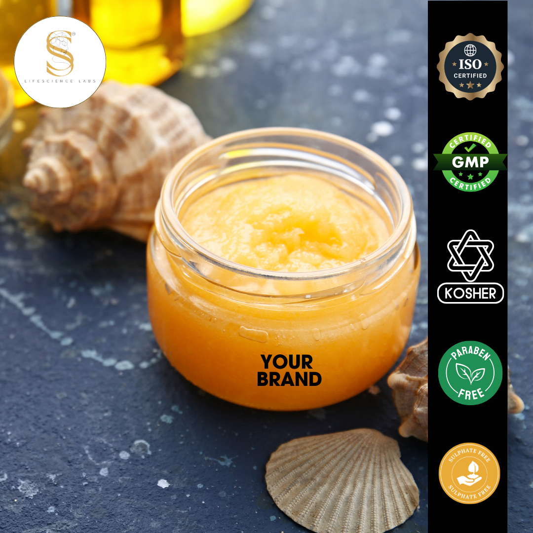 Wholesale Custom Logo Private Label Papaya Face Body Scrub Moisturising Hydrating Whitening Glowing Collagen Emu Oil OEM/ODM MOQ