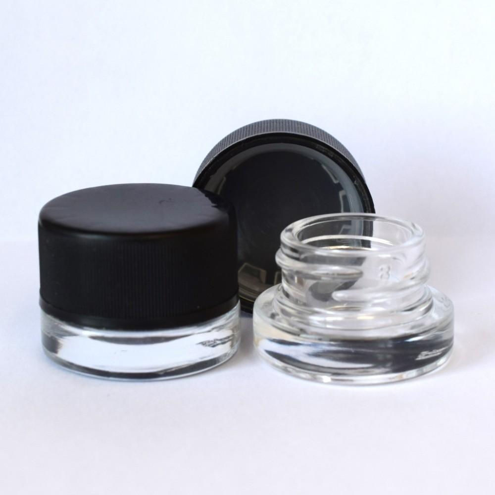 Eco Friendly Cosmetic Concentrate Jar Recyclable Skincare Container With Child Proof Lid Empty Cream Lotion Packaging