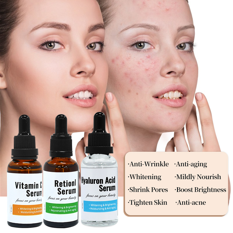 Custom Natural Hydrating Nourishing Facial Skin Care Essence Products Manufacturers Korean All in One Cosmetic Face Serum Oil Wi