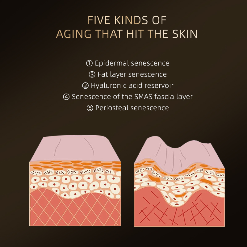 Cosmetics Wholesale Private Label Collagen Luxury Skincare Kit Manufacturer Glow Anti-aging Moisturizing Skin Care Set for Face