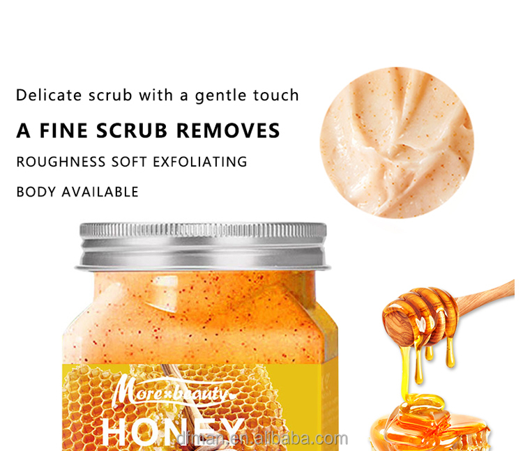 Customizable Aloe Vera & Strawberry Body Facial Scrub