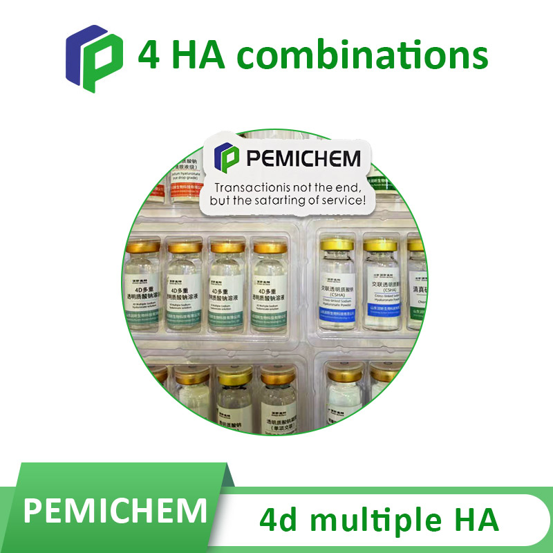 Pemichem 4D Multi-Hyaluronic Acid Sodium Solution CAS 9067-32-7 High Quality Fast Delivery