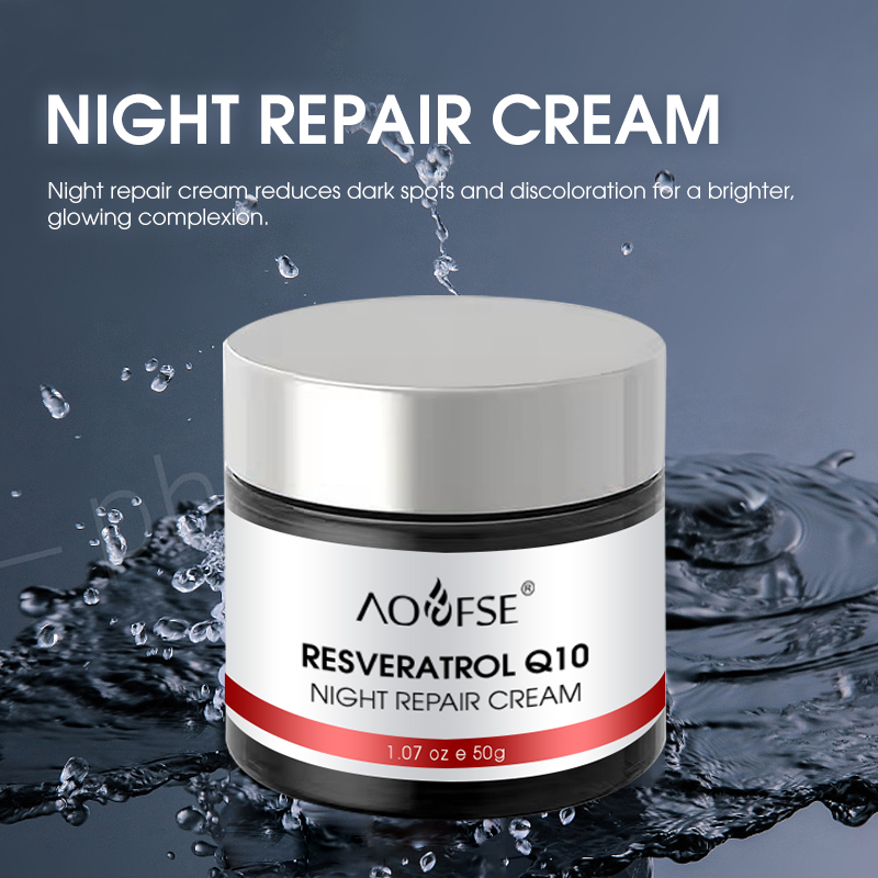 Private Label Skincare Manufacturer Improve Aging Wrinkles Face Care for Men Night Whitening Cream
