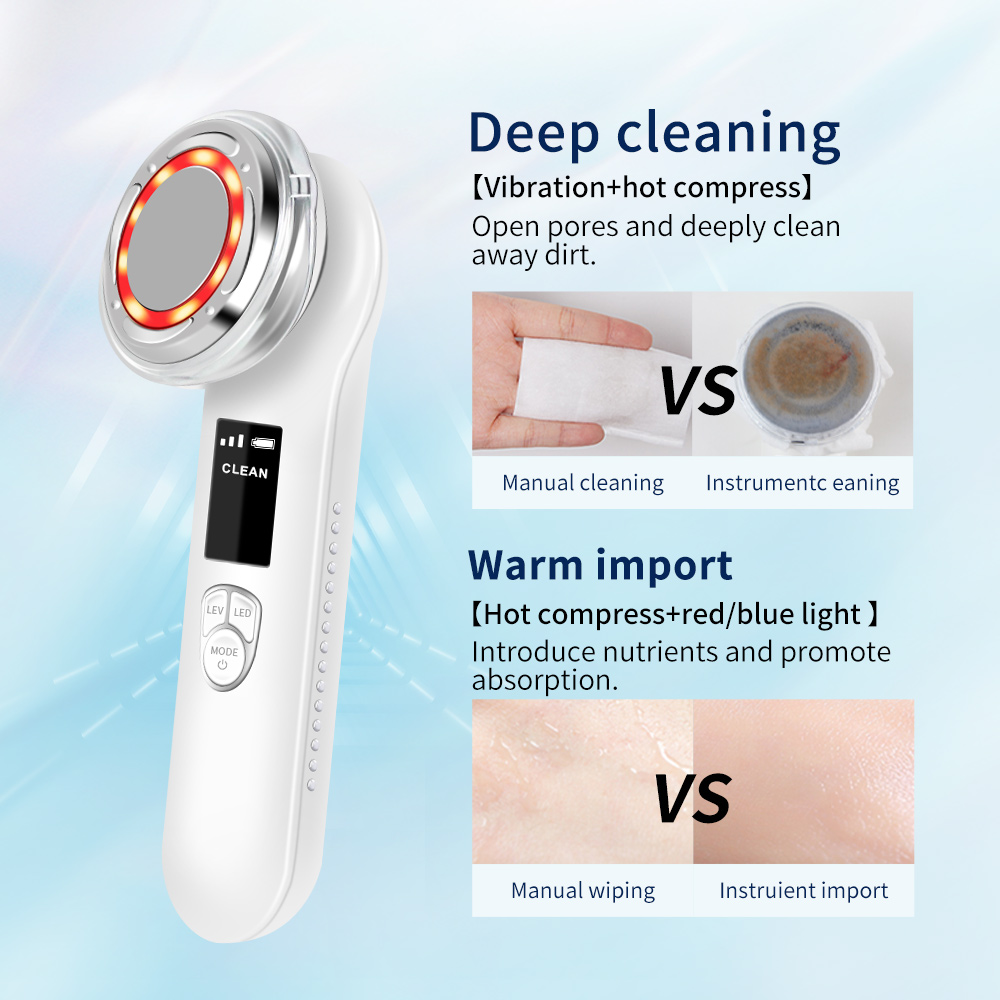 Best Selling Product High Frequency Skin Cleansing Rejuvenation LED Light Skincare Multifunctional Facial Lifting Beauty Machine