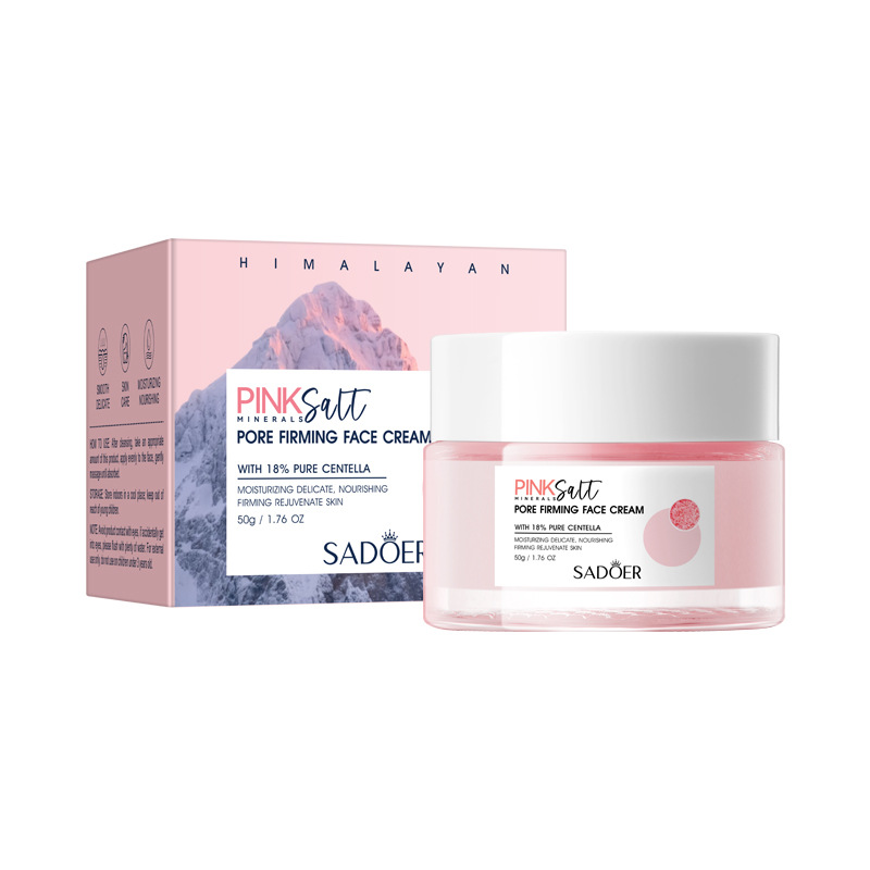 Natural Whitening Moisturizing Anti Aging Himalayan Pink Salt Pore Firming Hydrating Skincare Kit Beauty Products Skin Care Set