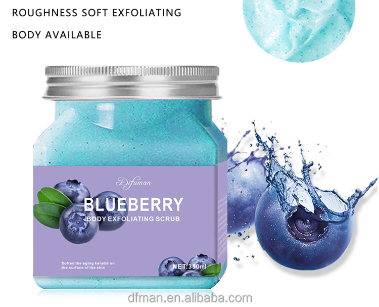 Customizable Aloe Vera & Strawberry Body Facial Scrub