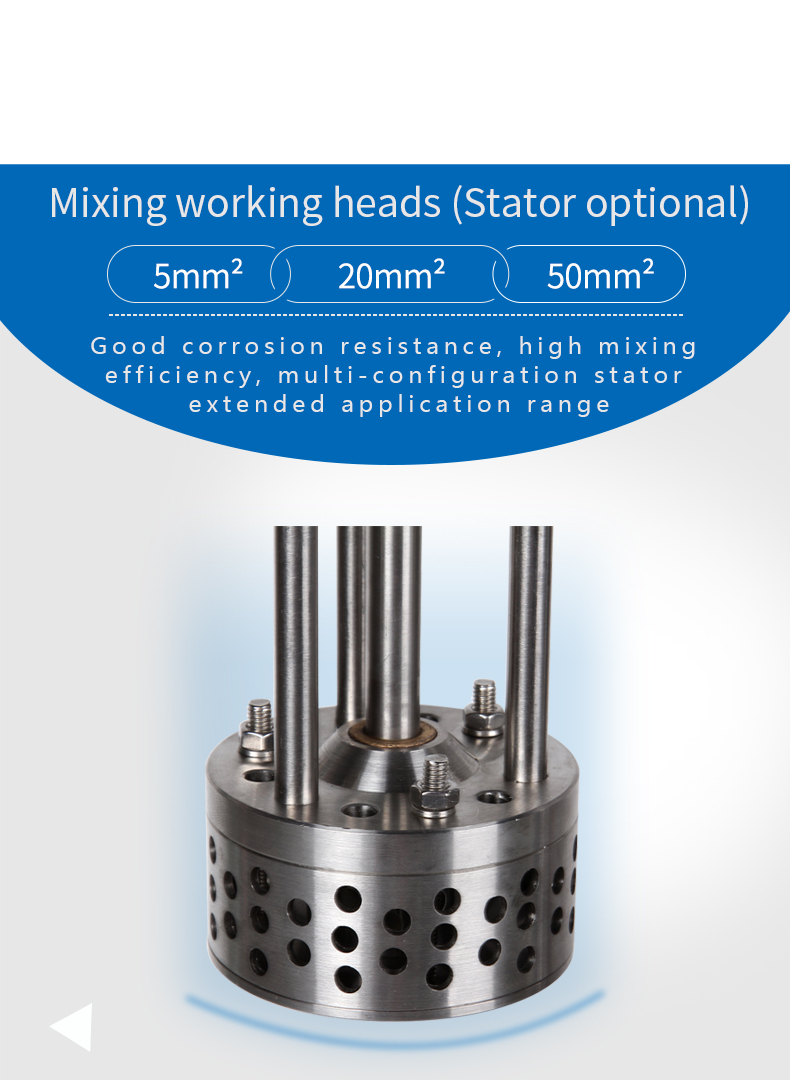 40L Digital Cheap High Speed Cosmetic Homogenizer Emulsion Mixer