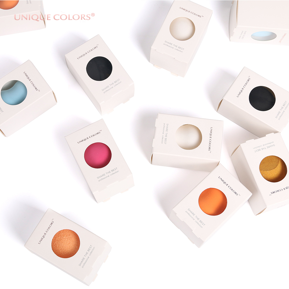 OEM Custom Makeup Sponge Private Label Latex Free Waterdrop Eco-Friendly Vegan Facial Beauty Makeup Sponges