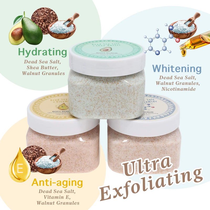 Cosmetic Oem Factory Private Label Wholesale Ice Cream Body Scrub