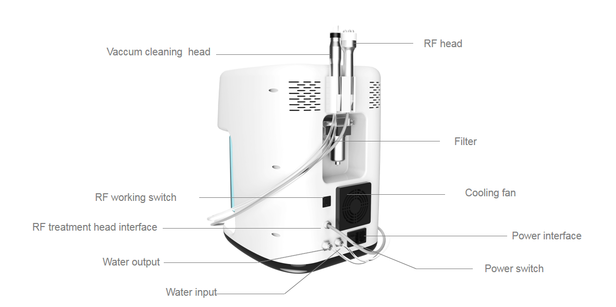 2026 New Design Hydro Skin Care Facial Microdermabrasion Aqua Peel 2 in 1 Skin Care Solution for Aesthetic Centers