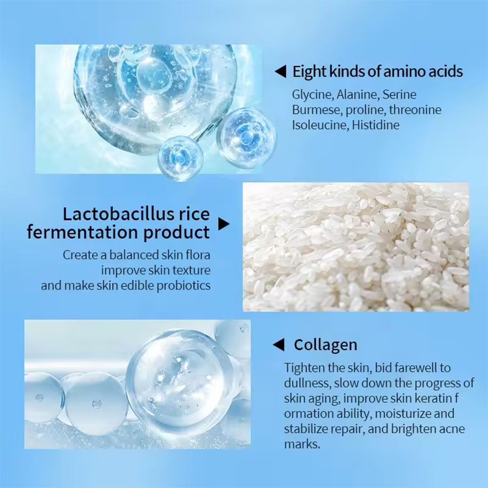 Salicylic Acid Collagen Amino Acid Oil Control Remove Acne Scar Sensitive Skin Face Care Product