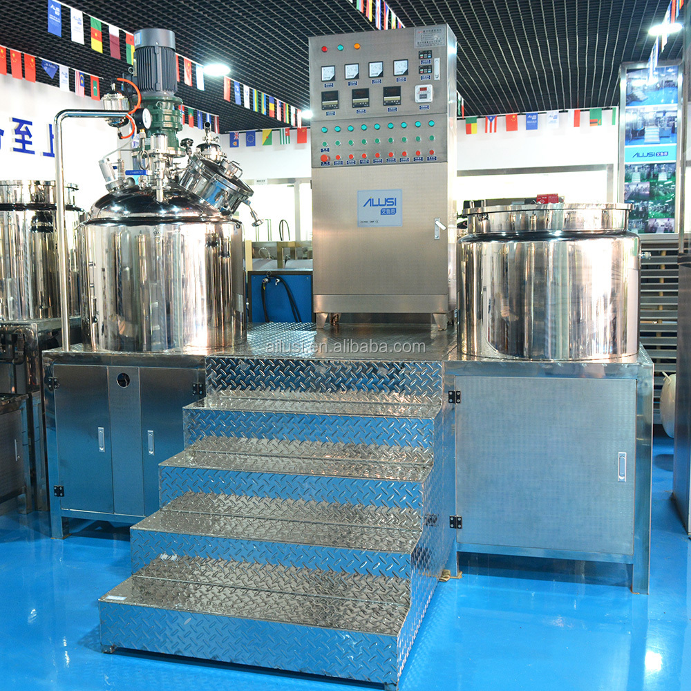 Small Scale Production Semi Auto Cosmetics Machinery Production Line Cosmetic Machine
