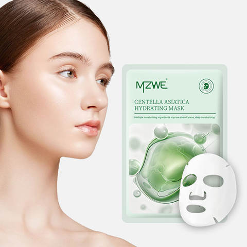 Vegan Organic Lemon Facial Sheet Mask Cosmetics Factory Whitening Hydrating Natural Organic VC Beauty Face Mask