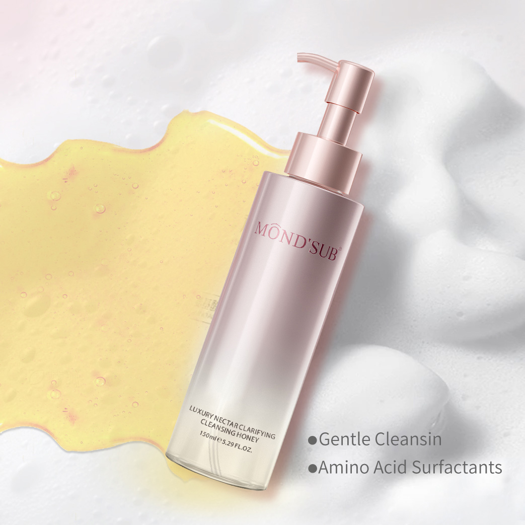 Oem Luxury Organic Face Care Set Moisturizing Skin Care Cor&eacute;en Cleansing Foam Toner Serum Cream Rose Brightening Skin Care Set
