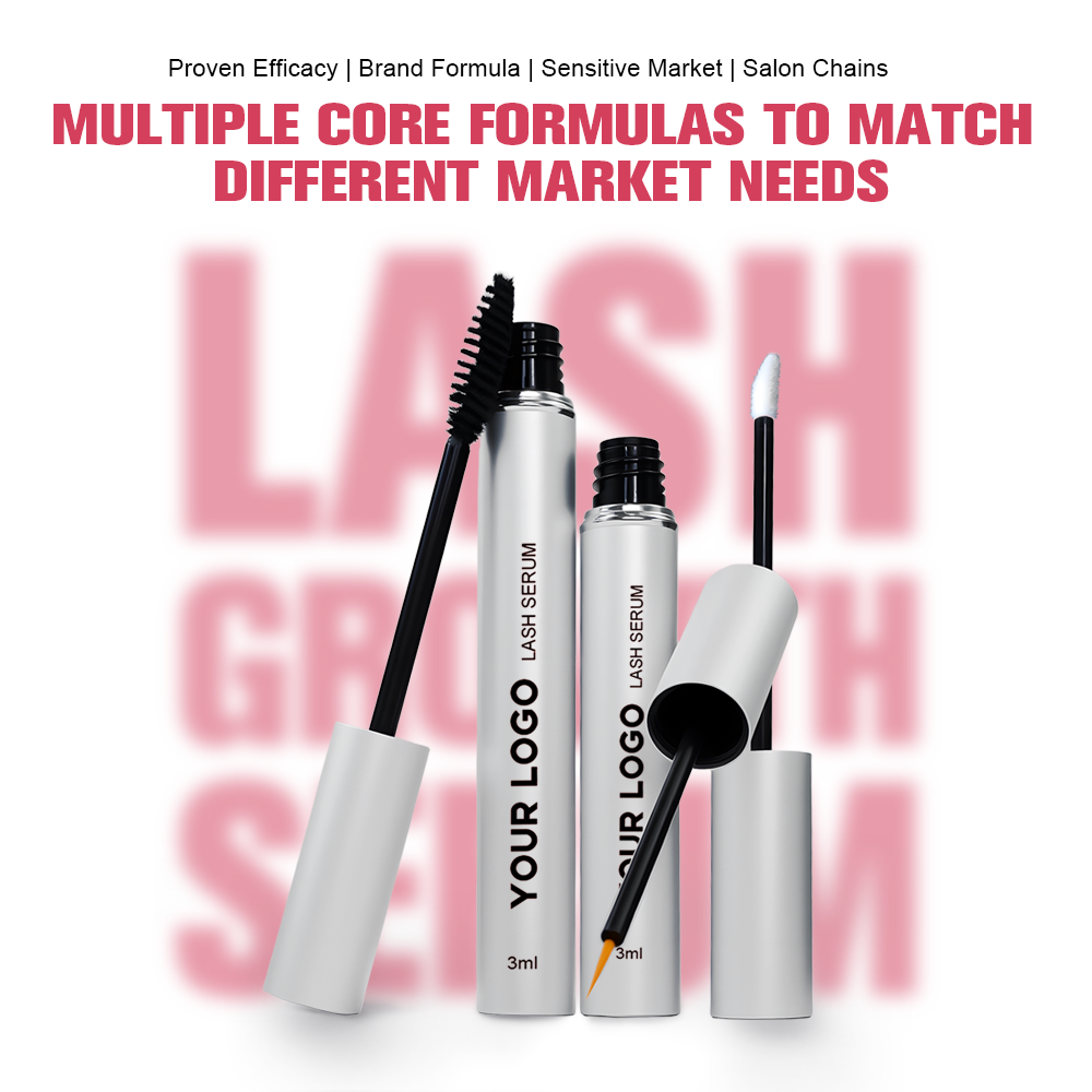 Eyelash Enhancing Serum Growth Treatments Wholesale Custom Oil Free Vegan 100% Natural Organic OEM Private Label Eye Lash Serums