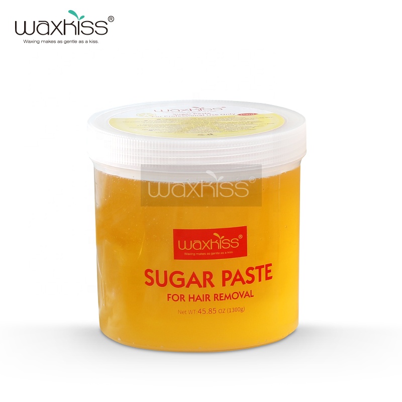 Wholesale Depilation Sugar Paste Natural Hot Selling 300g Waxkiss Hair Removal OEM/ODM Body Sugaring Waxing For Body Feet Using