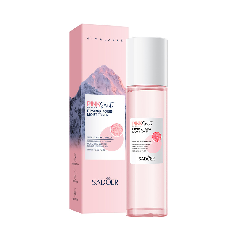 Natural Whitening Moisturizing Anti Aging Himalayan Pink Salt Pore Firming Hydrating Skincare Kit Beauty Products Skin Care Set