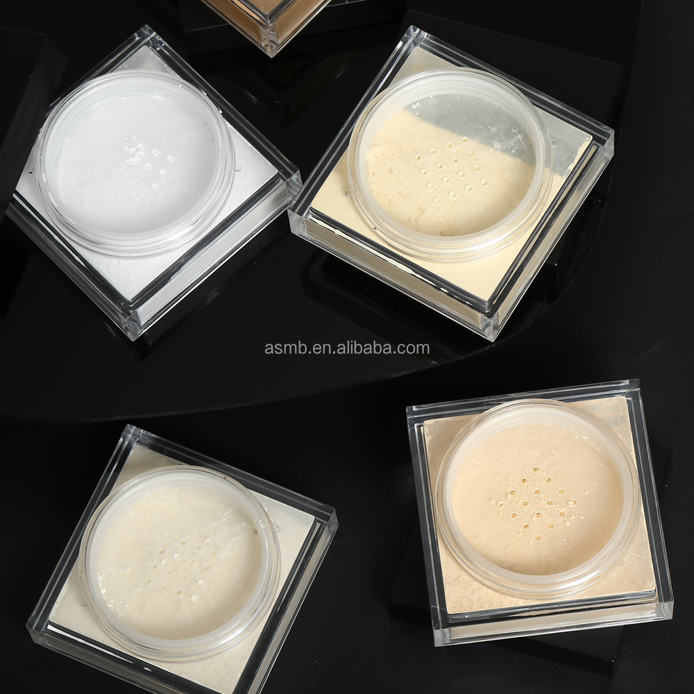 Vegan and Cruelty of Free Odm Oem Setting Powder White clear Translucent Color Private Label Custom Waterproof Setting Powder