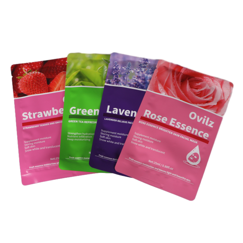 Factory Price Organic Botany Fruit Facial Mask Sheet Deep Hydrating Water Tender Rejuvenating Travel Size Mask