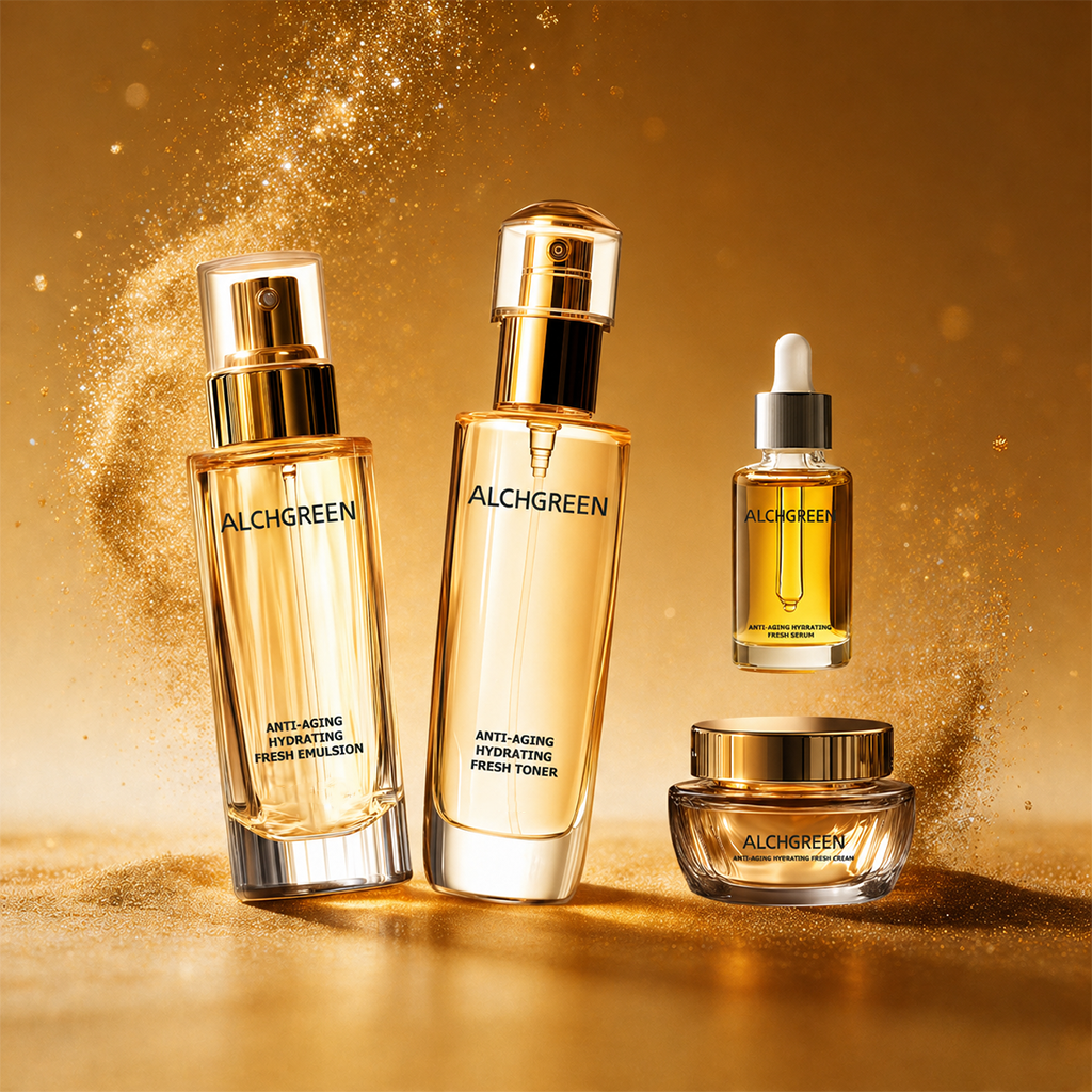 OEM ODM Private Label Reduces Fine Lines &amp; Wrinkles Deep Hydration Anti-Aging &amp; Firming Luxury Skincare Set