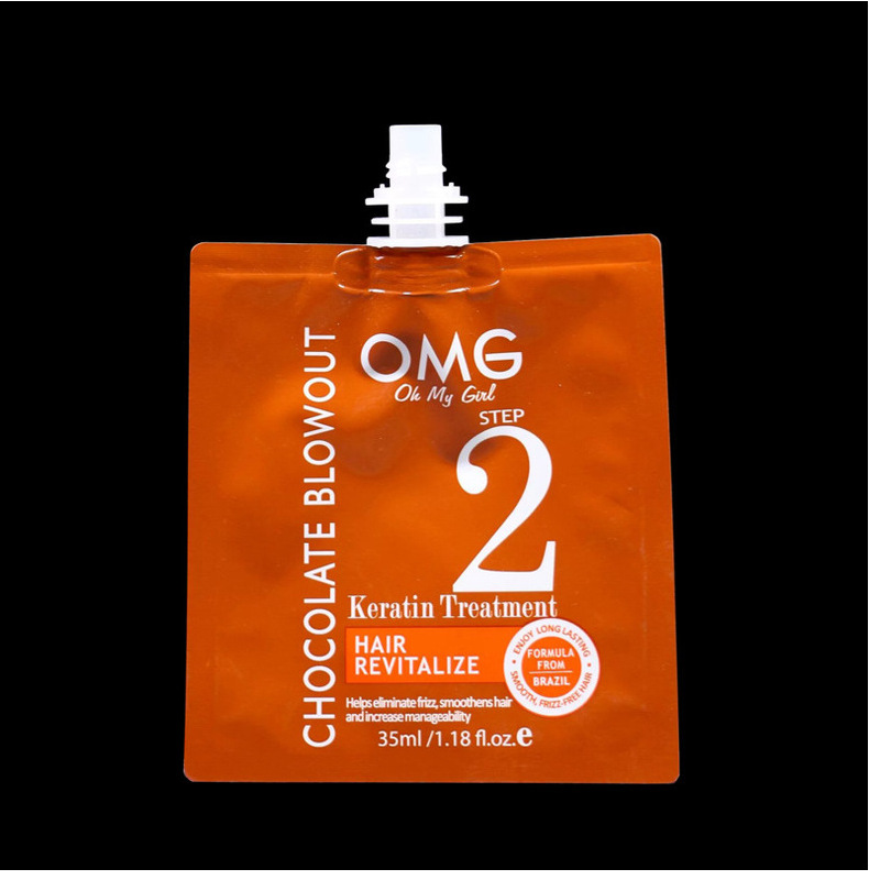 Custom Biodegradable Cosmetic Skincare Sunscreen Cream Sample Three Side Seal Sachet Spout Aluminum Foil Pouch Gravure Printed