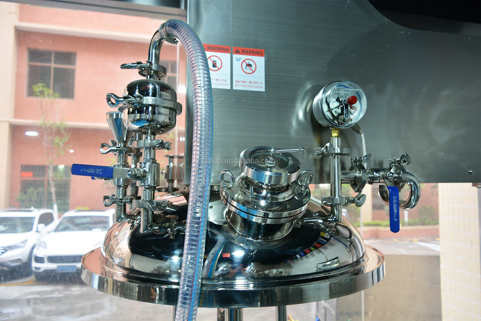 Small Scale Production Semi Auto Cosmetics Machinery Production Line Cosmetic Machine