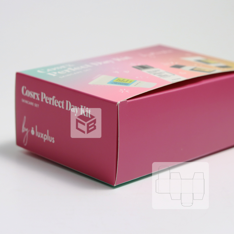 Sustainable Eco Friendly Cosmetic Packaging Craft Paper Box Biodegradable Custom Design for B2B Wholesale and Retail Solutions