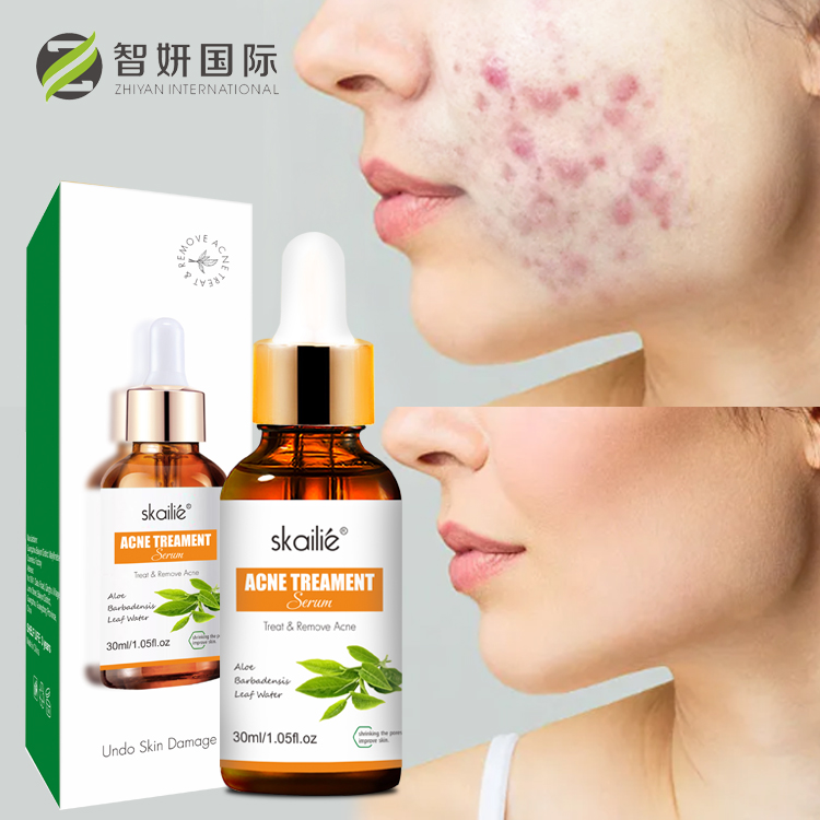 Private Label Skin Care Natural Plant Moisturizing Hydrating Repair Face Tea Tree Acne Serum