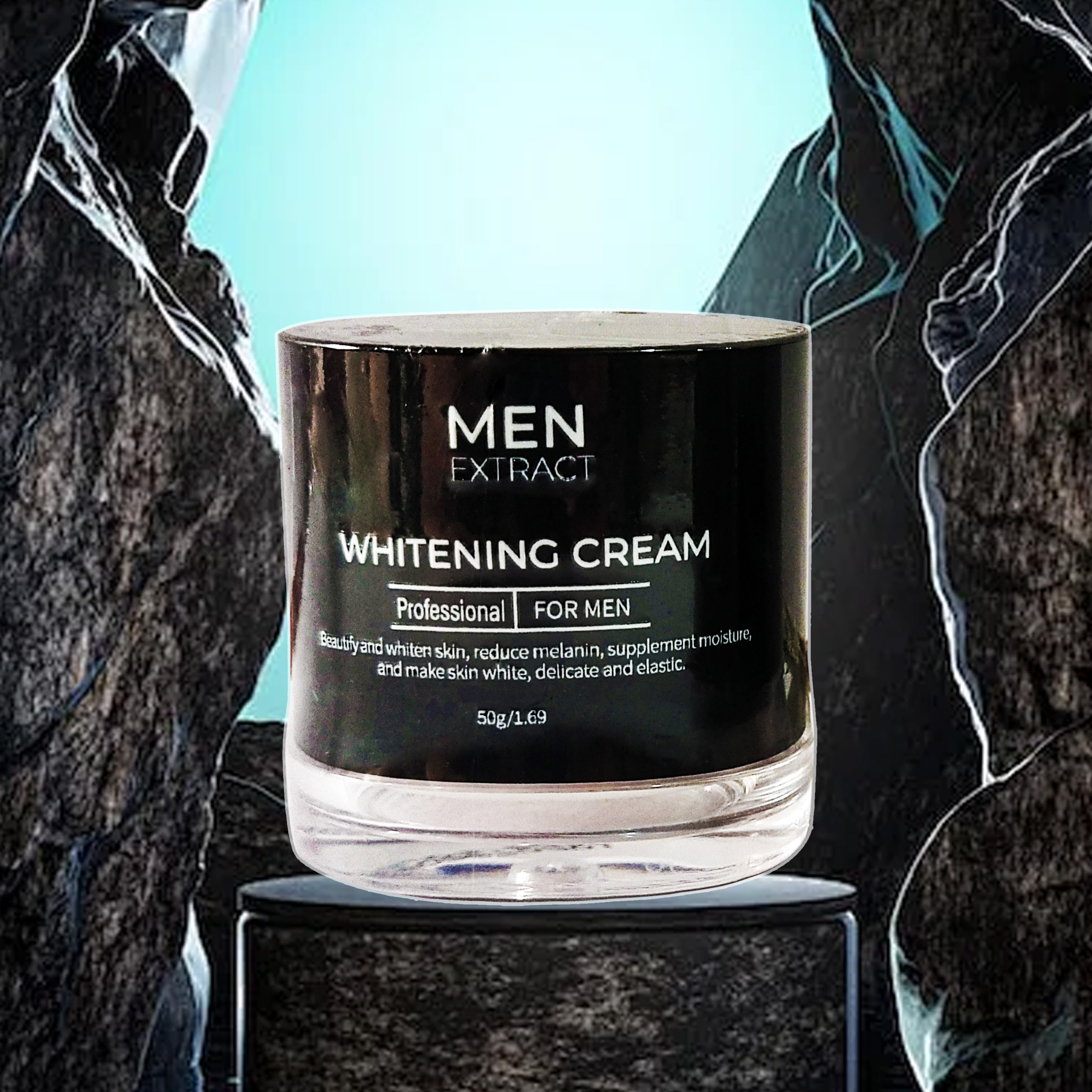 Private Label Men's Firming &amp; Whitening Skin Care Face Cream Manufacturer's Skin Whitening Lotion for Men
