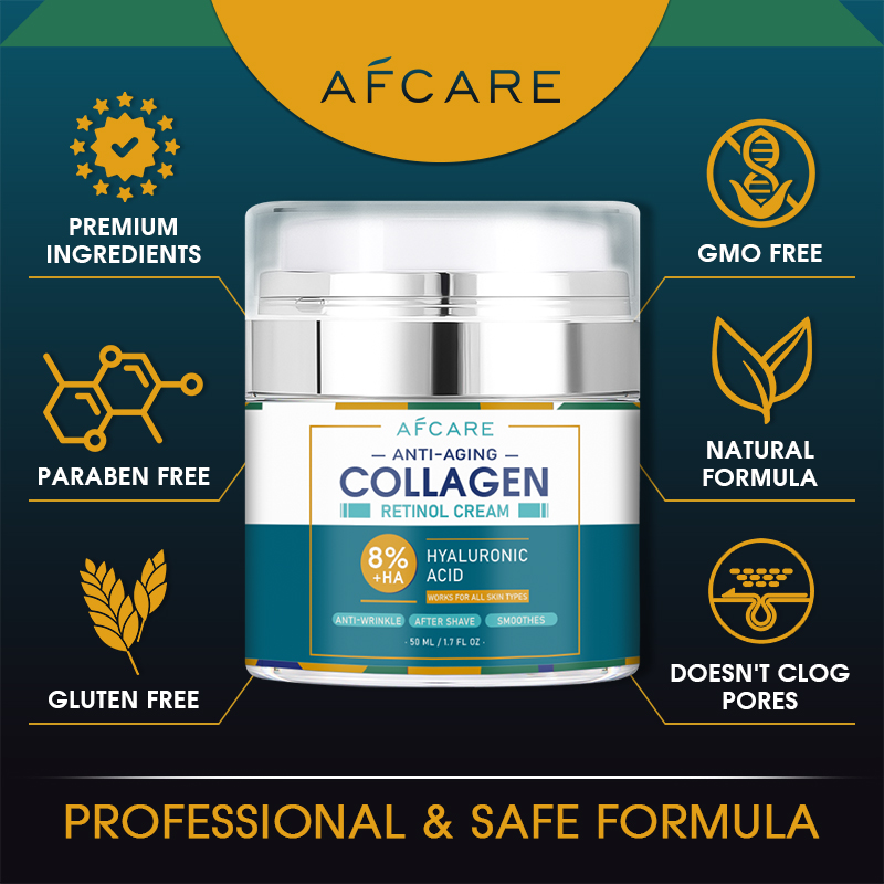 OEM/ODM Skin Whitening Cream for Men Nourishing and Retinol Hyaluronic Acid Men's Face Moisturizer Cream