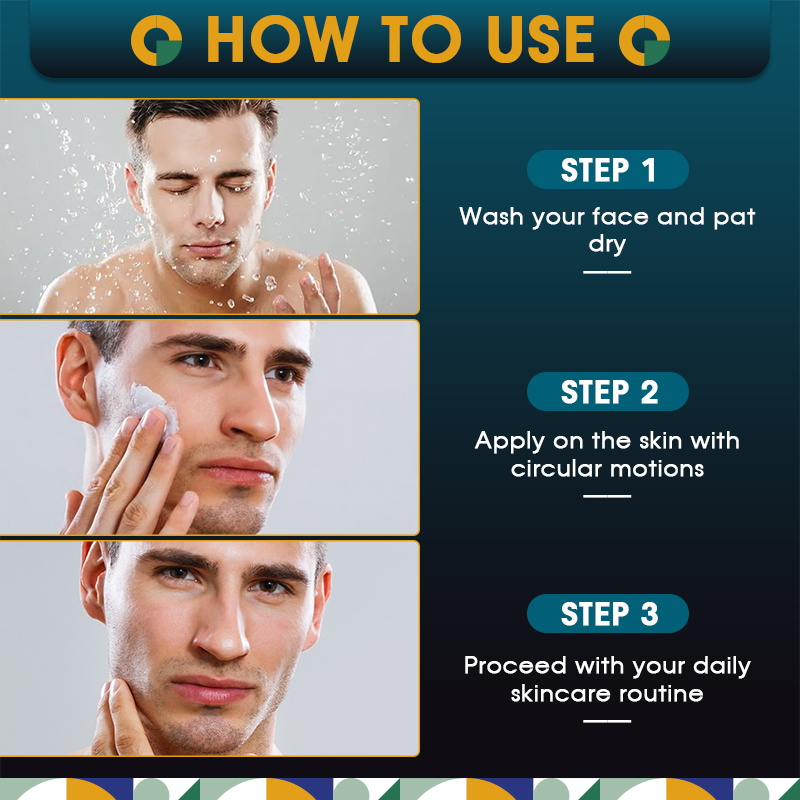 OEM/ODM Skin Whitening Cream for Men Nourishing and Retinol Hyaluronic Acid Men's Face Moisturizer Cream