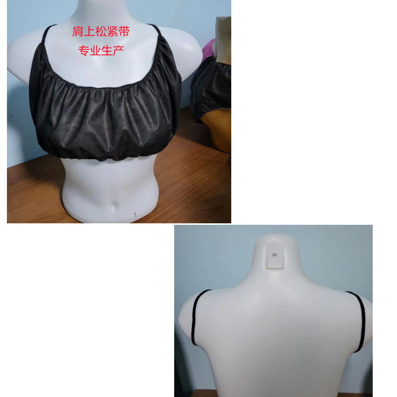 Disposable Non-Woven Beauty &amp; Personal Care Products Thong Strap Bra Set for Sweat Steaming for Export