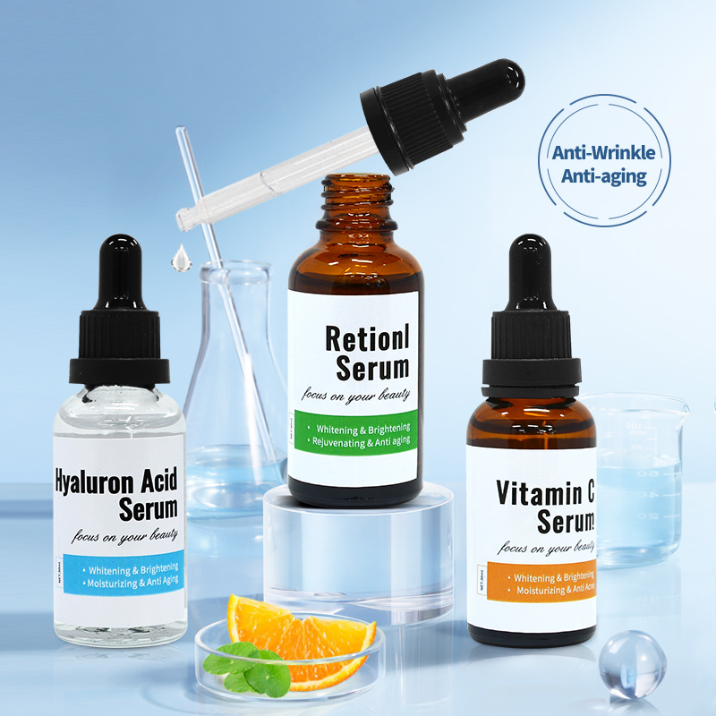 Custom Natural Hydrating Nourishing Facial Skin Care Essence Products Manufacturers Korean All in One Cosmetic Face Serum Oil Wi