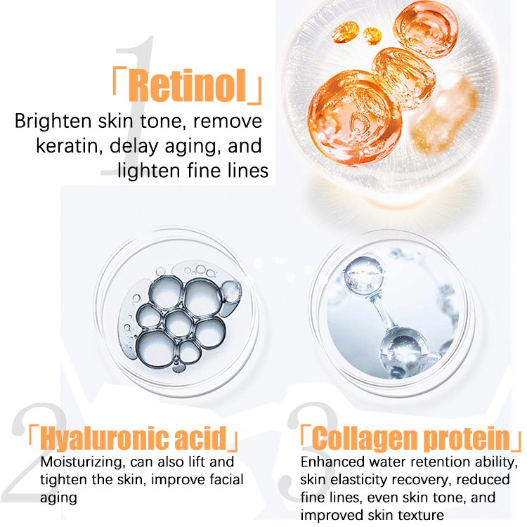 Private Label Anti-Aging Face Cream Natural Skincare Moisturizer with Vitamin a and Retinol Firming Collagen-Based Ingredients
