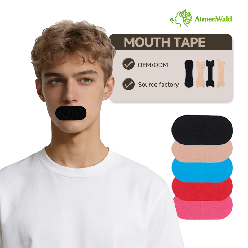 RK Factory Breathable Mouth Strips Hypoallergenic Sleep Mouth Tape Supplier Quality Mouth Strips for Nose Breathing Better Sleep
