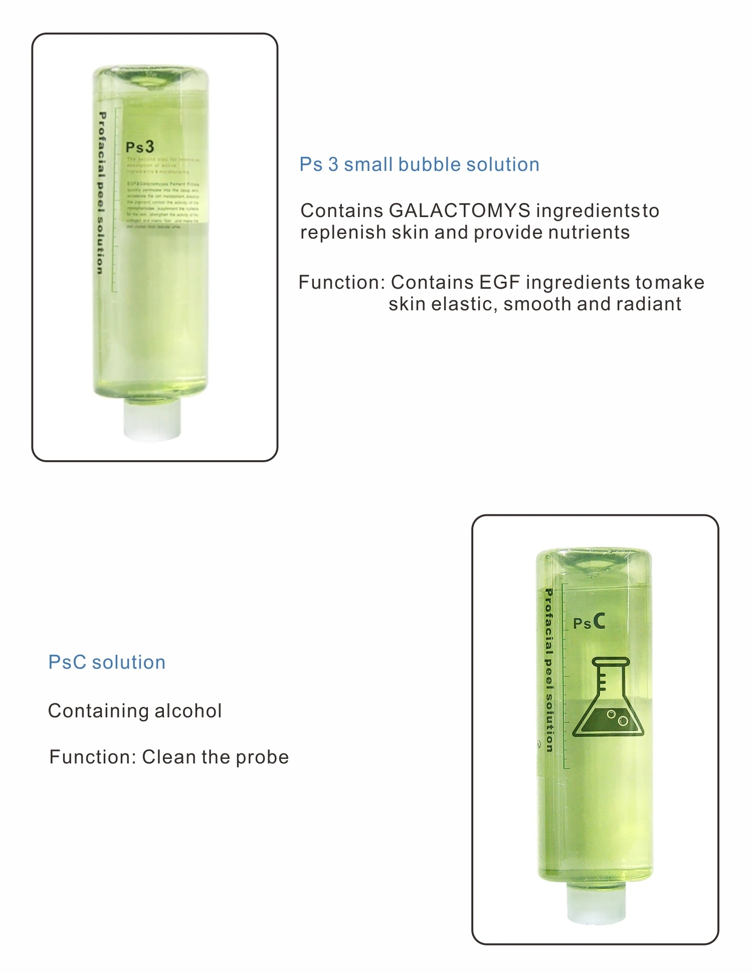 Korea Hydra Derma Essence Peeling Facial Dermaspa Solutions / Hydro Skin Face Serum