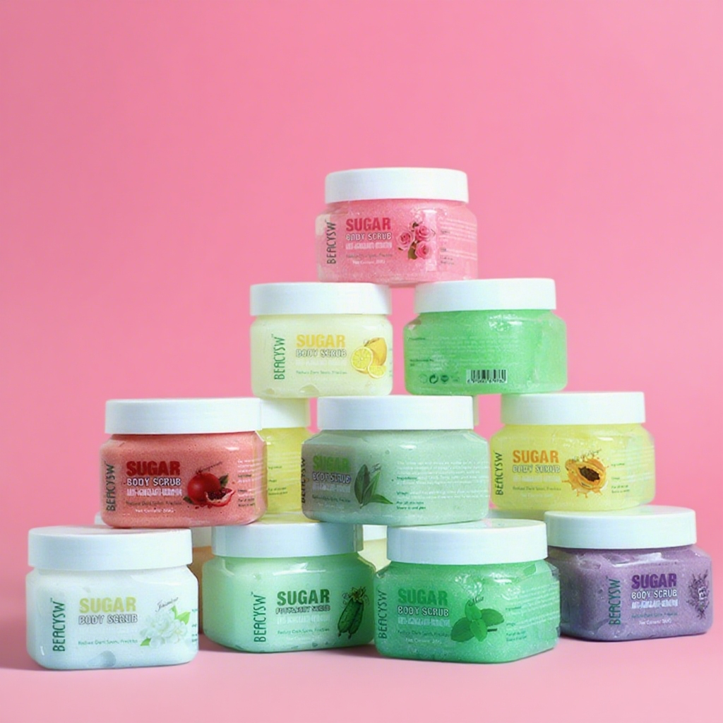 Body Scrub Natural Body Care Whitening Exfoliating Gentle Skin Care Exfoliation Fruits Sea Salt Body Hand Foot Scrub