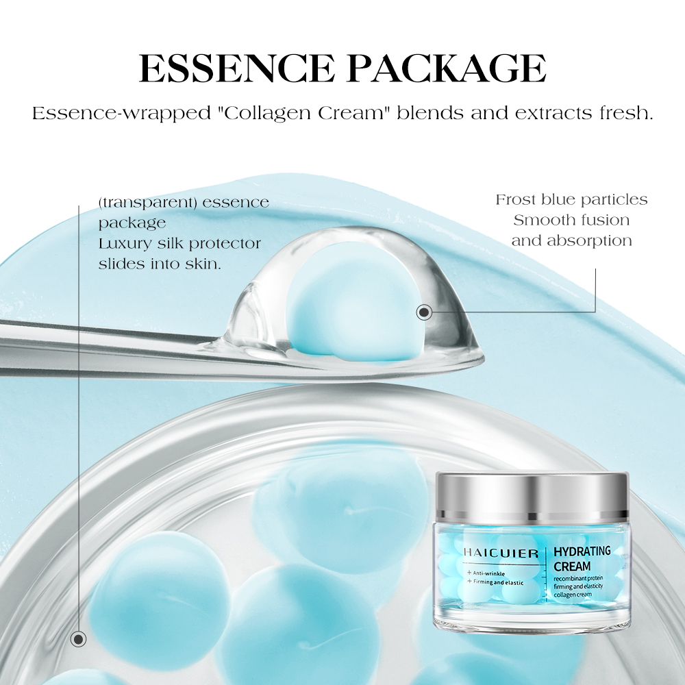 Wholesale Custom logo Korean Skin Care Products Face Cream &amp; Lotion Anti-wrinkle Firming Collagen Facial Cream for Women Beauty