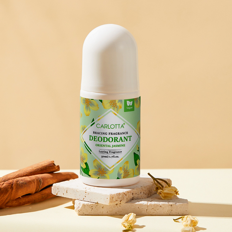 OEM Custom LOGO Cheap Organic Natural Fragrance Antiperspirant Body Underarm Roll on Deodorant for Women Men Roll-on DEO
