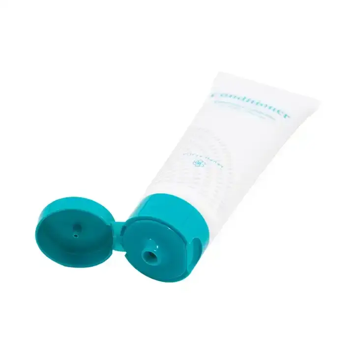 Flip Top Plastic Empty Squeeze Eco-friendly Sustainable Tube for Skincare Cream Cosmetic Pe Packaging Tube