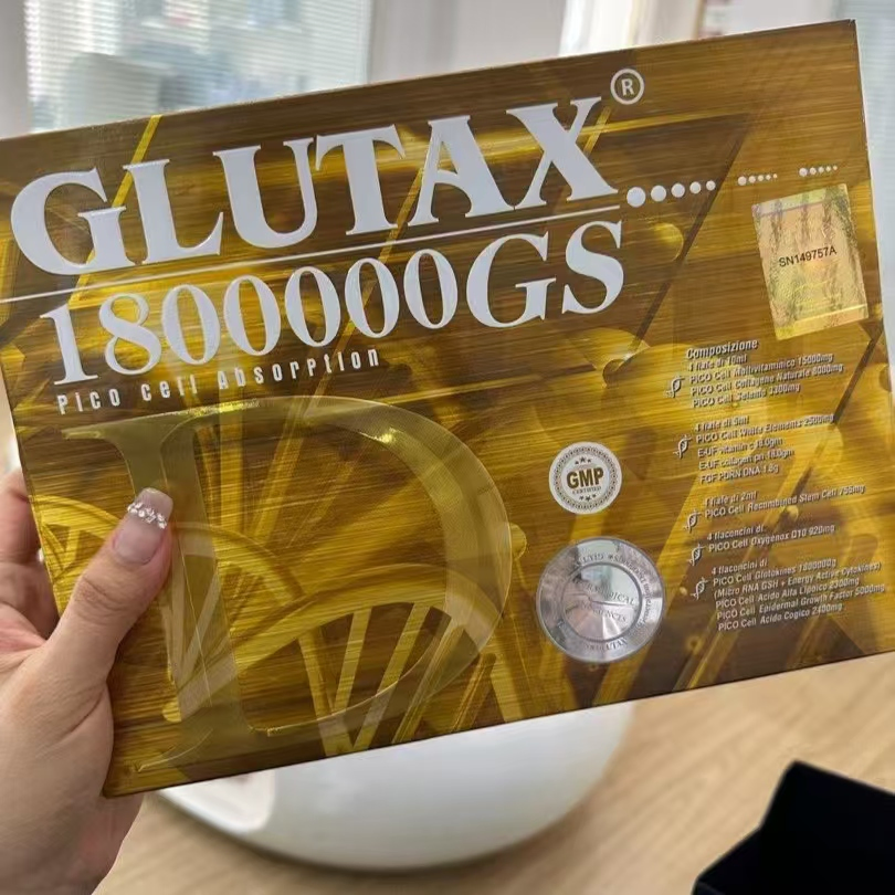 Most Popular Italy Glutax 180 000GS Recombined Glutathione Whitening Anti-Wrinkle Anti-Aging Injection 180W Solution