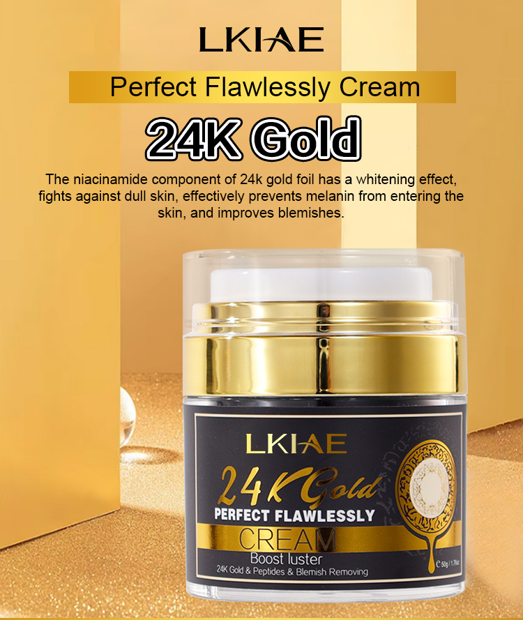 24K Gold Cream Display 1