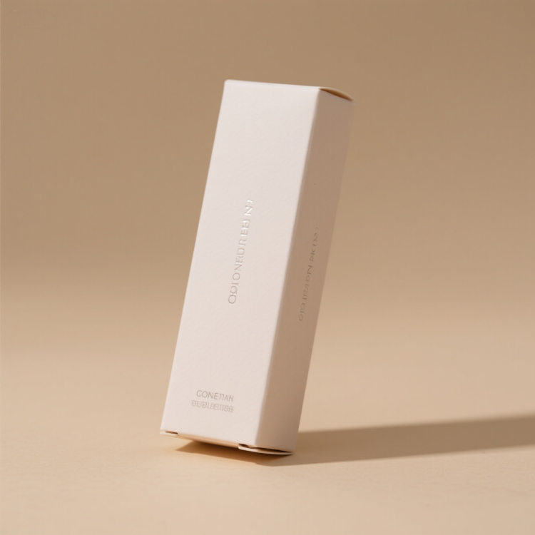 Luxury Eco-Friendly Recyclable Biodegradable Gold Foil Rigid Cosmetic Packaging Box Custom Skin Care Folding Carton Face Cream