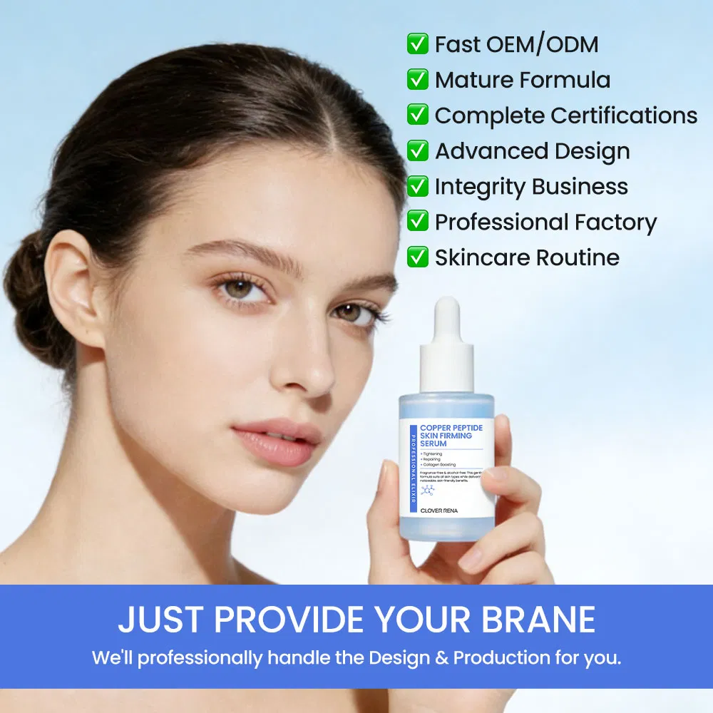 Organic Blue Copper Peptide for Essence Hydride Anti-Aging Solution Skincare